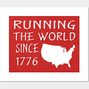 Running The Word Since 1776 Posters and Art